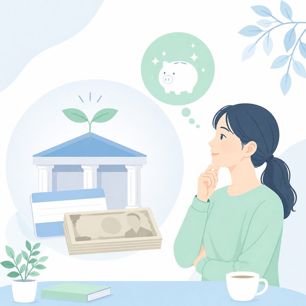 普通預金の金利0.4%時代。100万円預けたら利息はいくら?のイメージイラスト