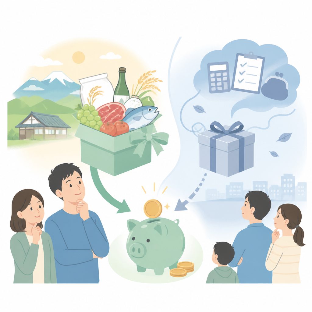 ふるさと納税は9月中がお得？10月からの経費ルール変更のイメージイラスト